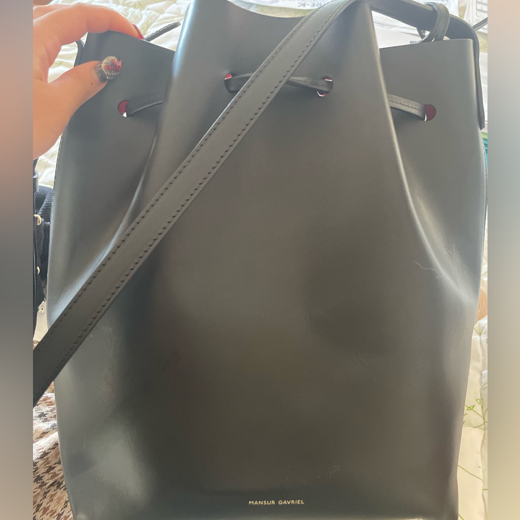 Mansur Gabriel Classic Bucket Bag